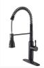 Stainless steel kitchen faucet
