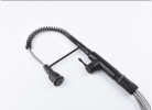 Stainless steel kitchen faucet