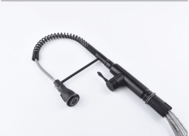 Stainless steel kitchen faucet