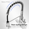 Kitchen Faucet - Spring Kitchen Sink Faucet with 3 Modes Pull Down Sprayer, Single Handle&Deck Plate for 1or3 Holes, 360¬∞ Rotation, Spot Resist Stain