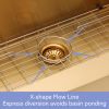 30 Gold Farmhouse Sink - 30 Inch Kitchen Sink Stainless Steel 16 gauge Apron Front Kitchen Sink