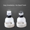 Kitchen Sink Faucet Sprayer 360¬∞ Rotating Water Tap Nozzle Filter Aerator Adjustable Faucet Head Pressurized Booster Attachment