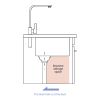 30 Gold Farmhouse Sink - 30 Inch Kitchen Sink Stainless Steel 16 gauge Apron Front Kitchen Sink