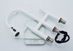 Bridge Kitchen Faucet with Pull-Down Sprayhead in Spot