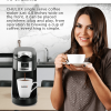 Single Serve Coffee Maker KCUP Pod Coffee Brewer, CHULUX Upgrade Single Cup Coffee Machine Fast Brewing, All in One Simply Coffee Maker for K CUP Grou
