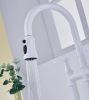 Bridge Kitchen Faucet with Pull-Down Sprayhead in Spot