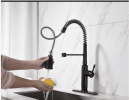 Stainless steel kitchen faucet
