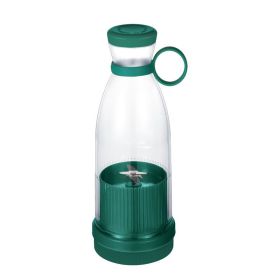 New Netstar Antioxidant Usb Charging Fruit Shake Cup Home Quick Juicer Multi-functional Mini Portable Juicer (Color: green)